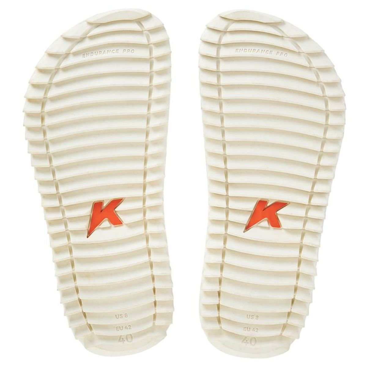 Chinelo Kenner Kivah K-Pro Dots Masculino - Branco Bege 5