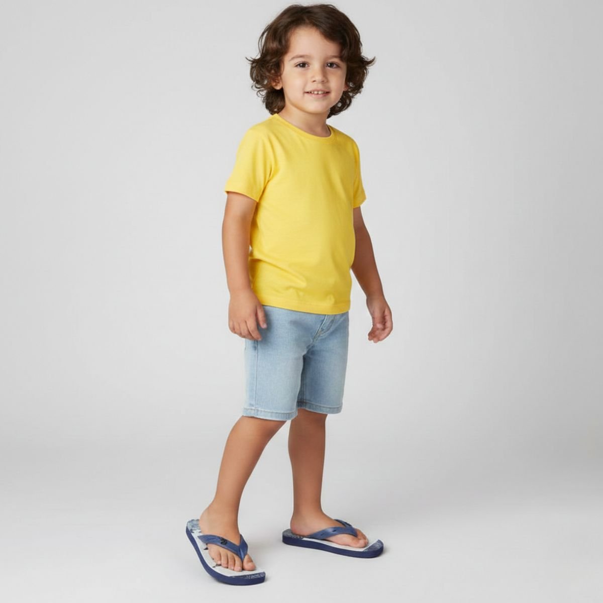 Chinelo Infantil Kenner Summer SK8 Kids - Azul Escuro Azul 5