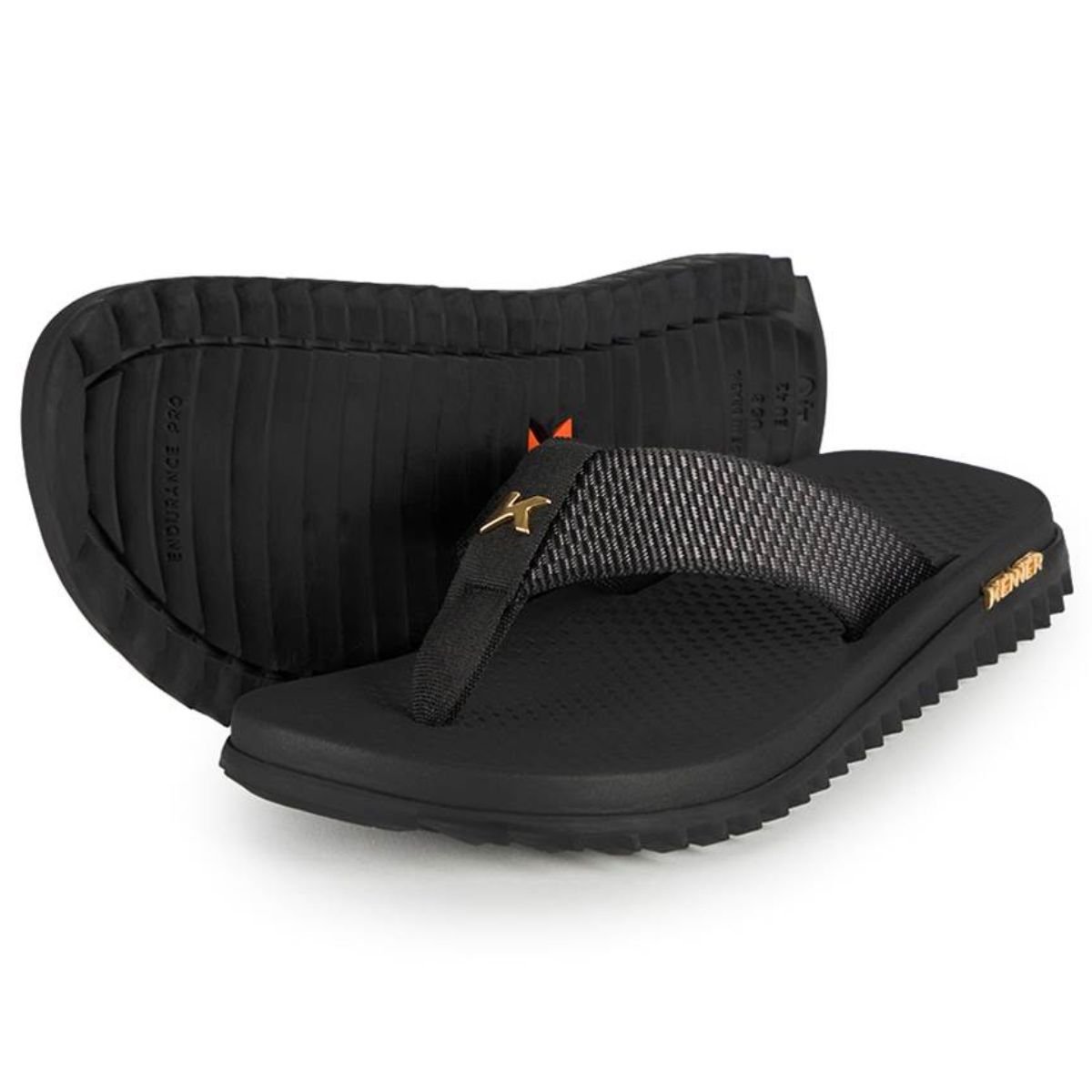 Chinelo Kenner Kivah K-Pro Dots Masculino - Preto