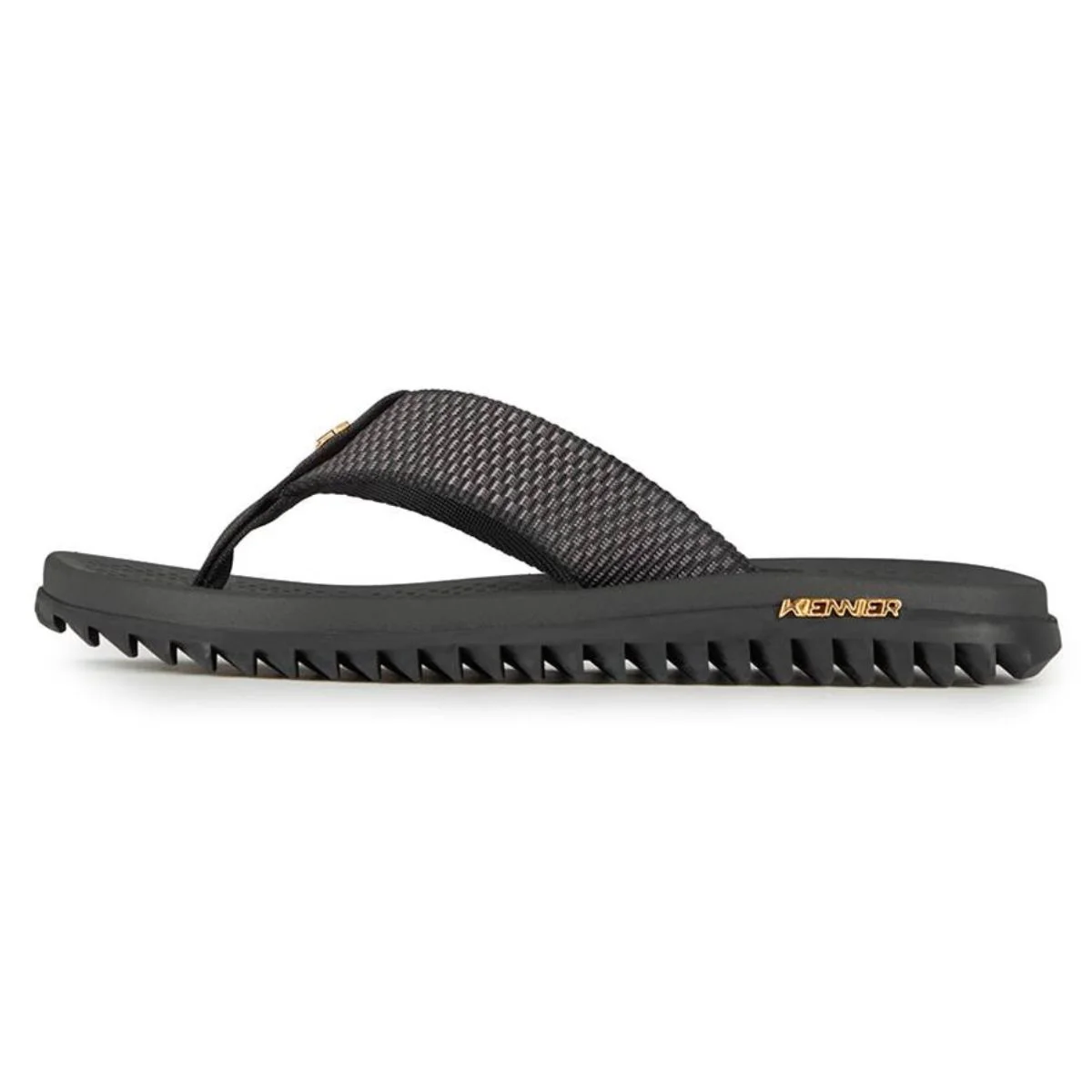 Chinelo Kenner Kivah K-Pro Dots Masculino - Preto Preto 2