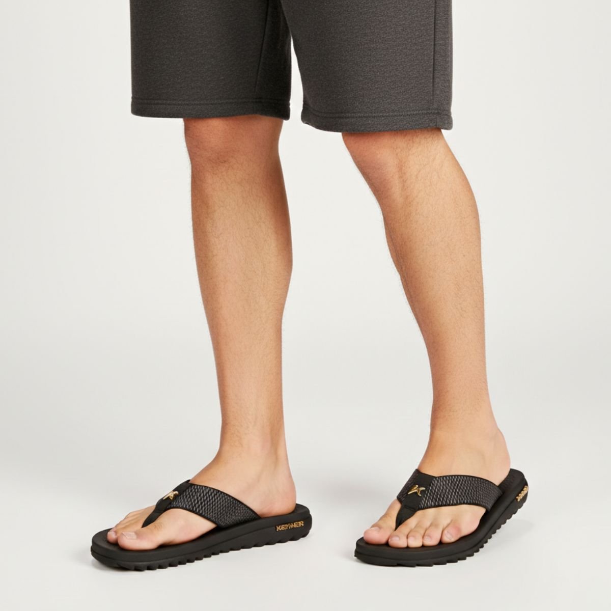 Chinelo Kenner Kivah K-Pro Dots Masculino - Preto Preto 6