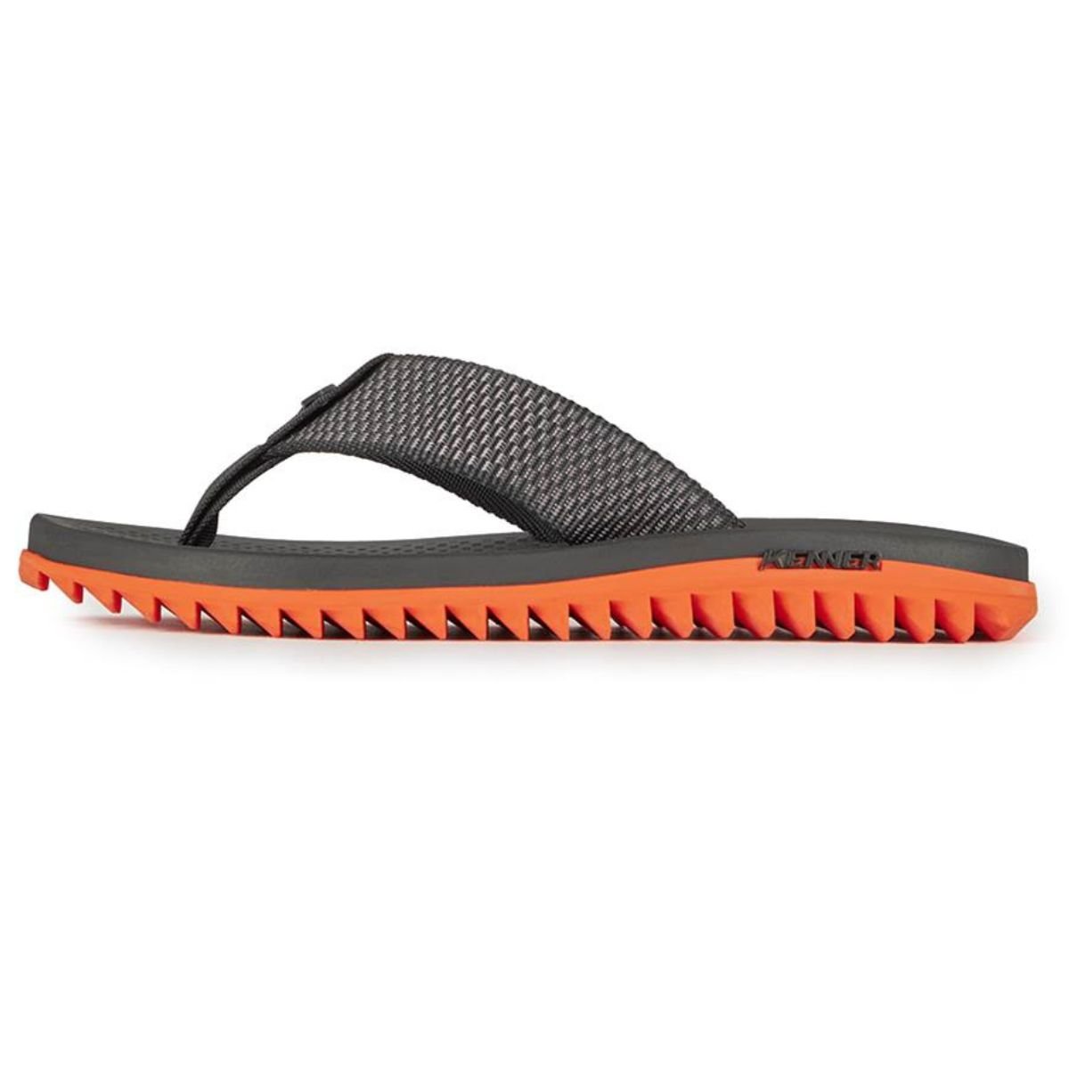 Chinelo Kenner Kivah K-Pro Dots Masculino - Preto e Laranja Preto 2