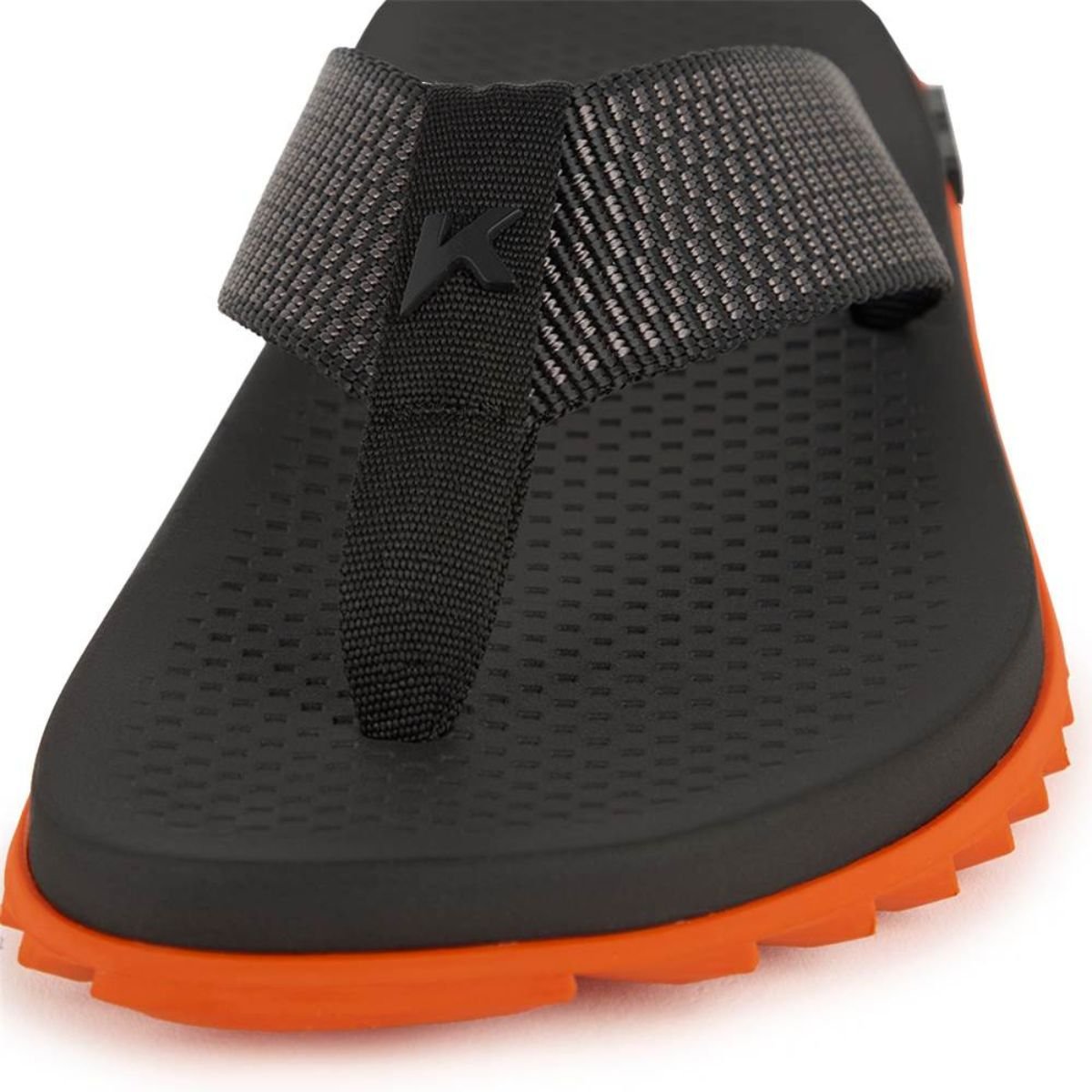 Chinelo Kenner Kivah K-Pro Dots Masculino - Preto e Laranja Preto 4