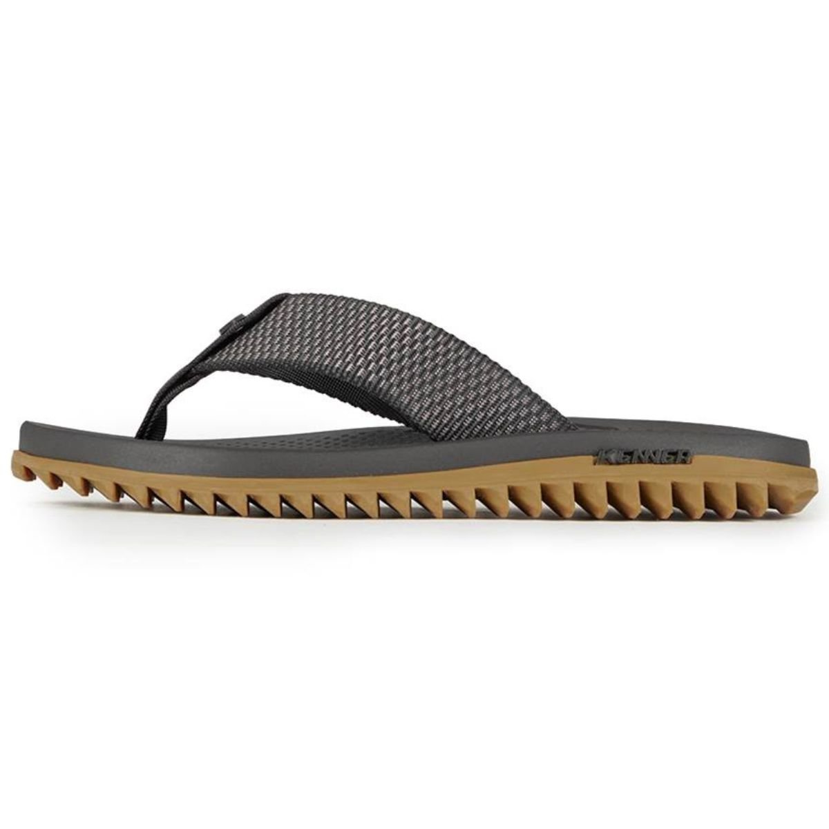 Chinelo Kenner Kivah K-Pro Dots Masculino - Preto e Marrom Preto 3