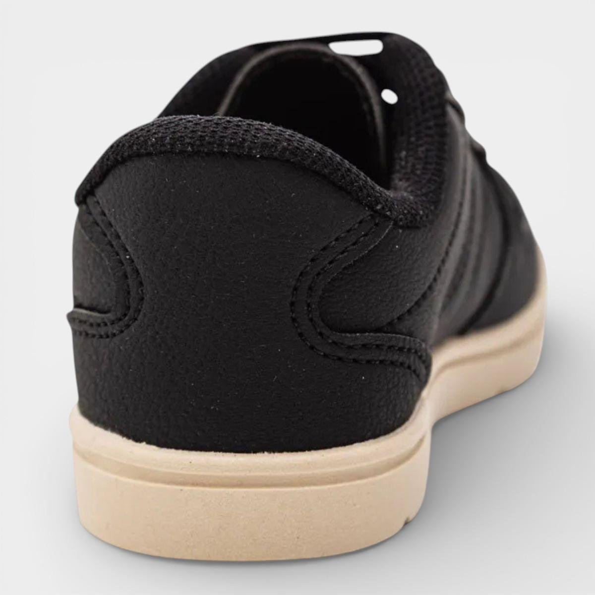 Tênis Infantil Klin Casual Flyer Mini Menino - Preto Preto 4