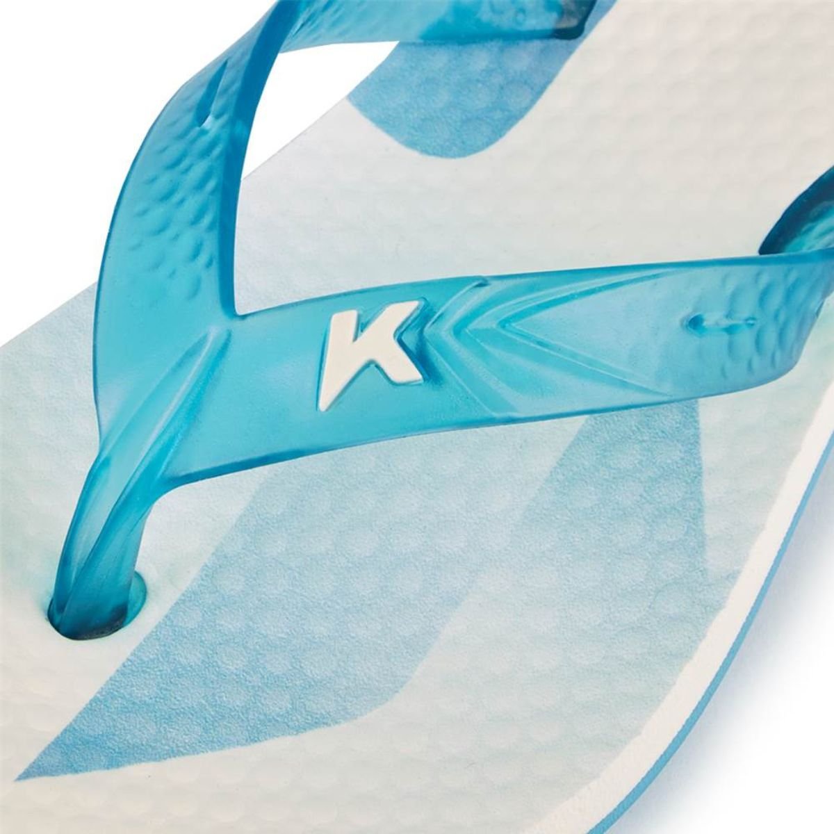 Chinelo Infantil Kenner Summer Clean Kids - Branco e Azul Branco 4