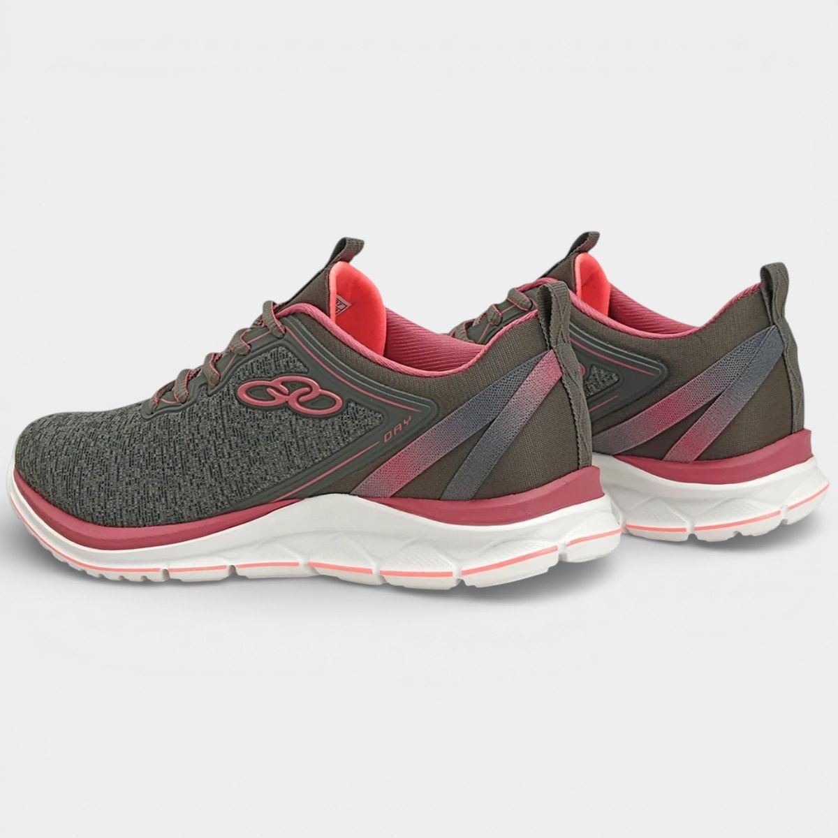 Tênis Olympikus Day Feminino - Cinza e Rosa Cinza 4
