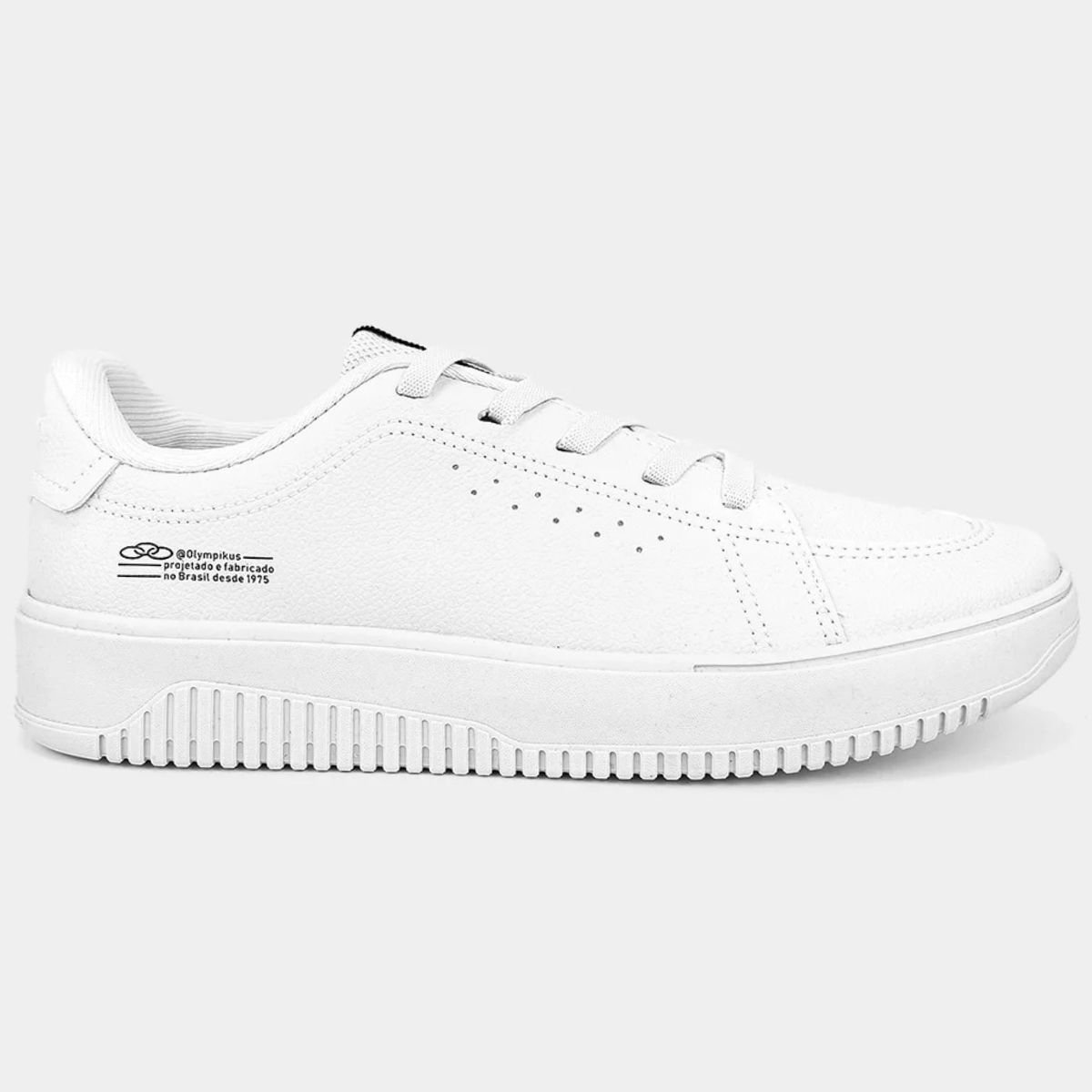 Tênis Infantil Olympikus Eros - Branco Branco 2