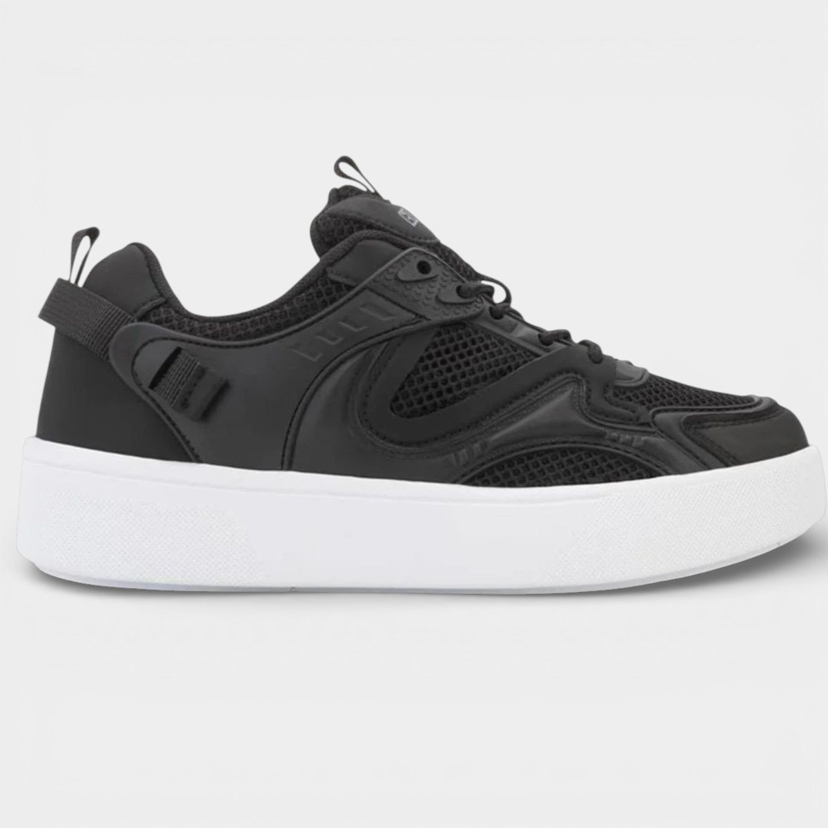 Tenis Ramarim Casual Pespontos Feminino - Preto Preto 2