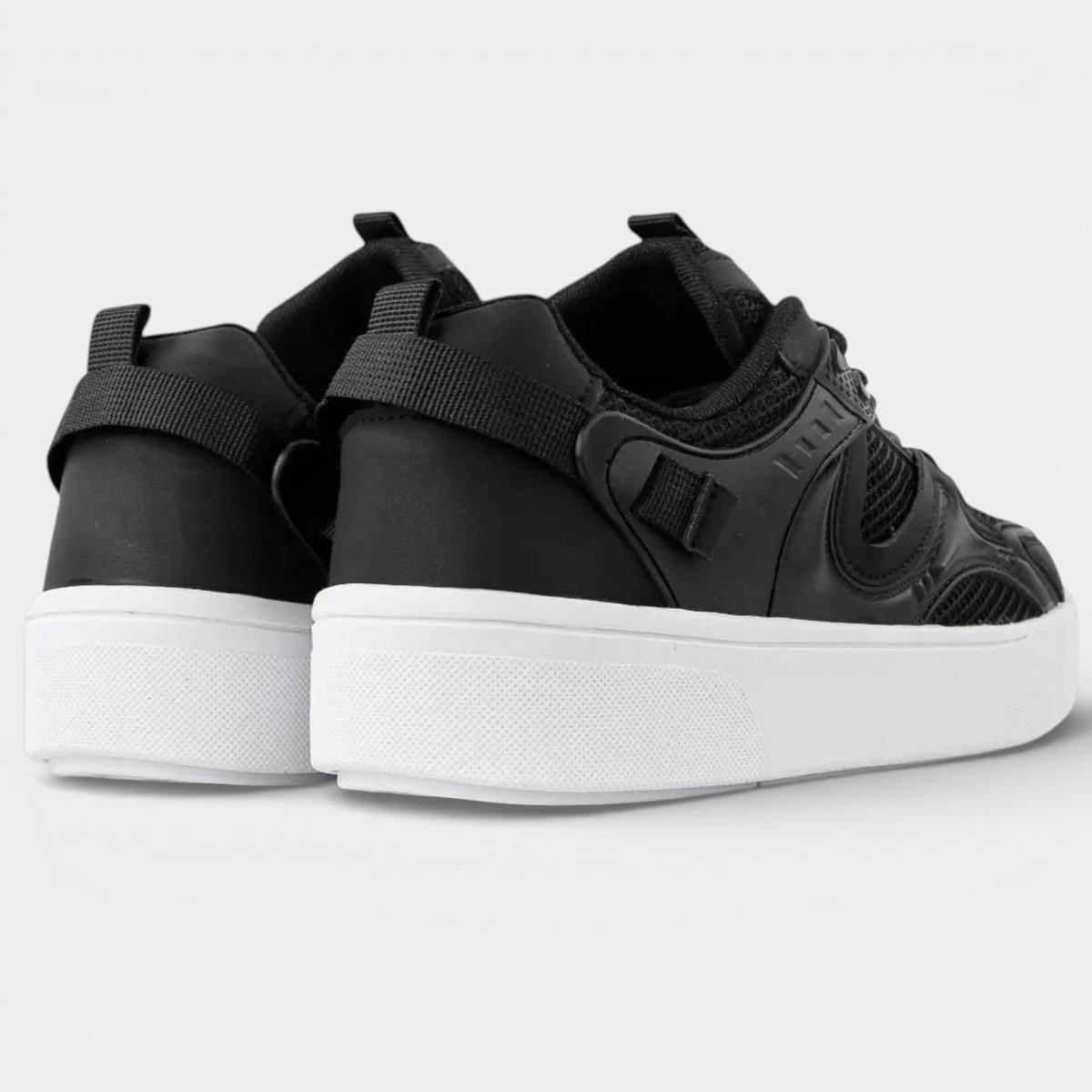 Tenis Ramarim Casual Pespontos Feminino - Preto Preto 4