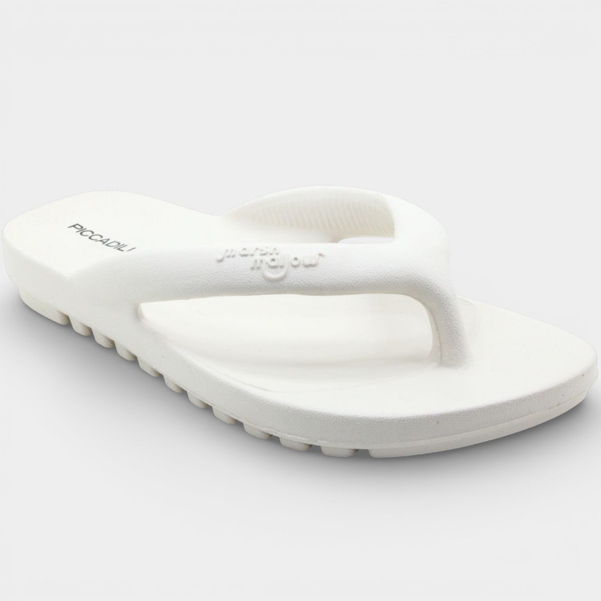 Chinelo Piccadilly Marshmallow Tratorado Feminino - Off White