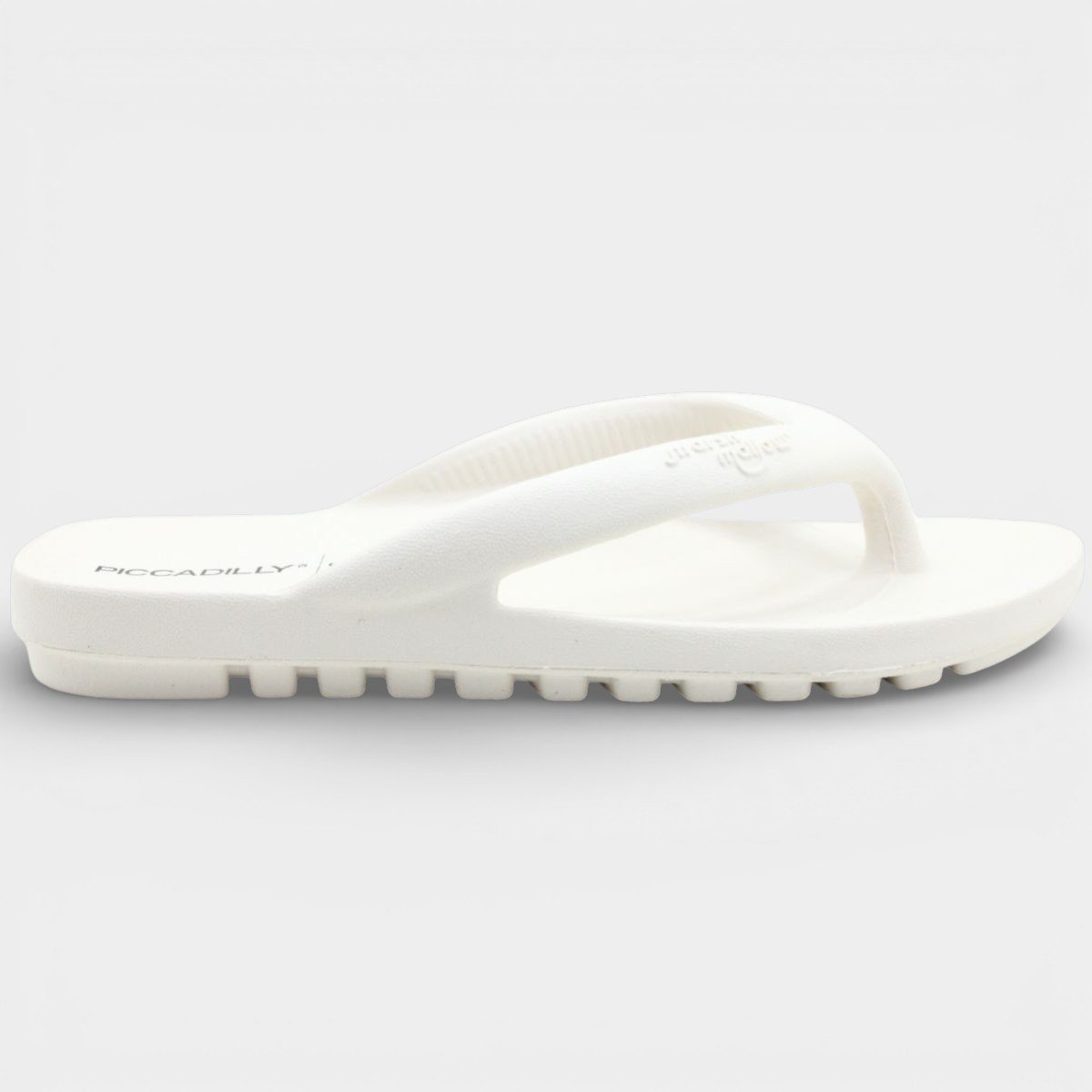 Chinelo Piccadilly Marshmallow Tratorado Feminino - Off White Branco 2