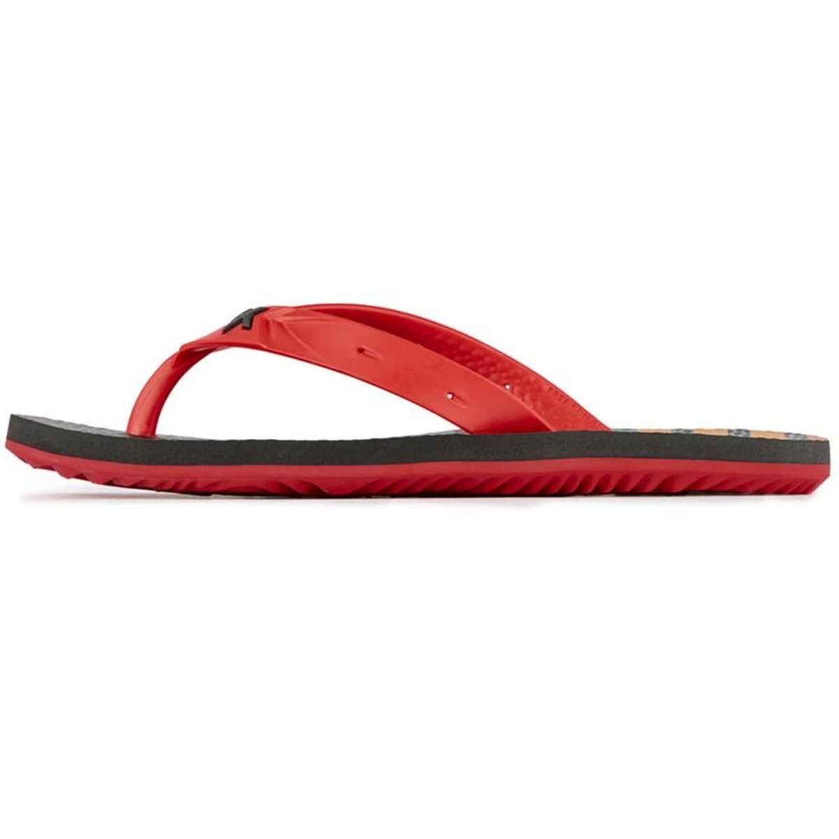 Chinelo Kenner Summer Listras Masculino - Preto e Vermelho Vermelho 3