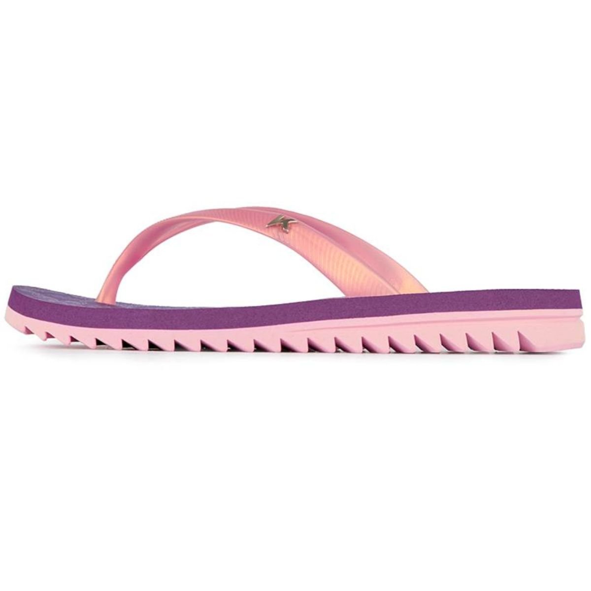 Chinelo Kenner Ibiza Aurora Feminino - Roxo e Rosa Rosa 2