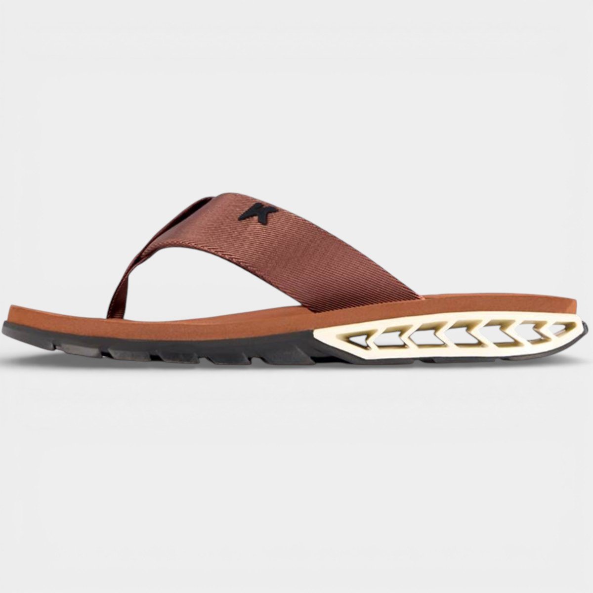 Chinelo Kenner Rakka U1 Masculino - Marrom Marrom 2