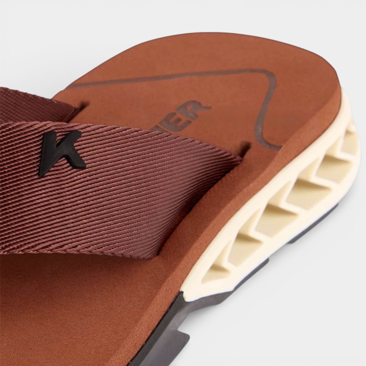 Chinelo Kenner Rakka U1 Masculino - Marrom Marrom 4