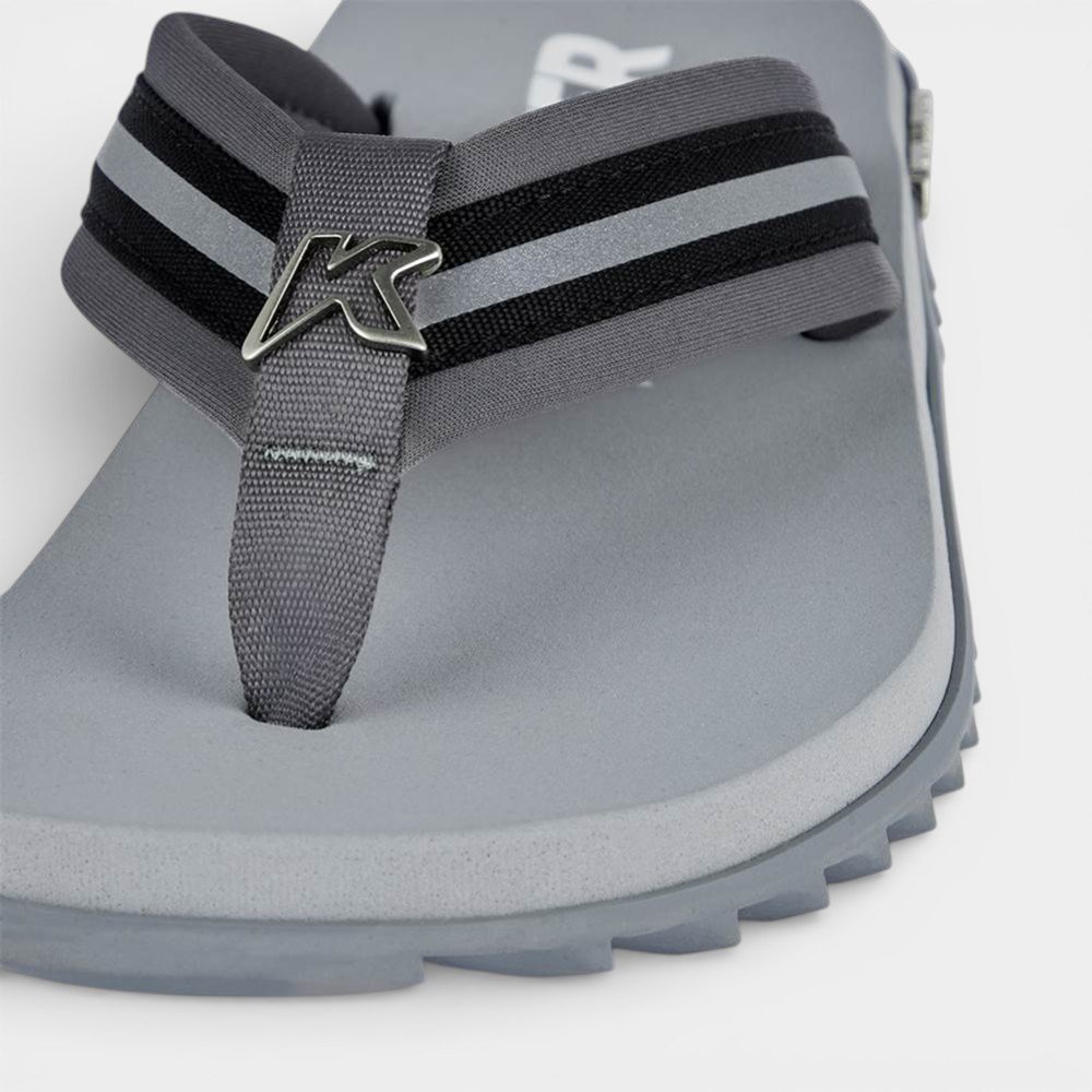 Sandália Kenner Kivah Reflex Masculina - Cinza Cinza 4