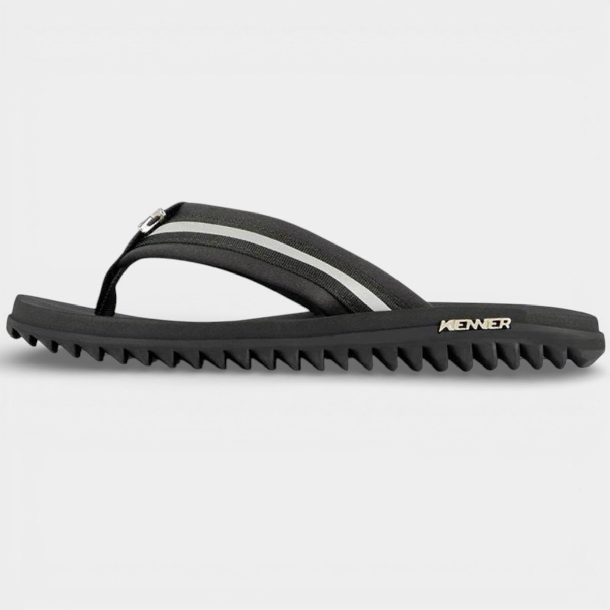 Sandália Kenner Kivah Reflex Masculina - Preto Preto 2