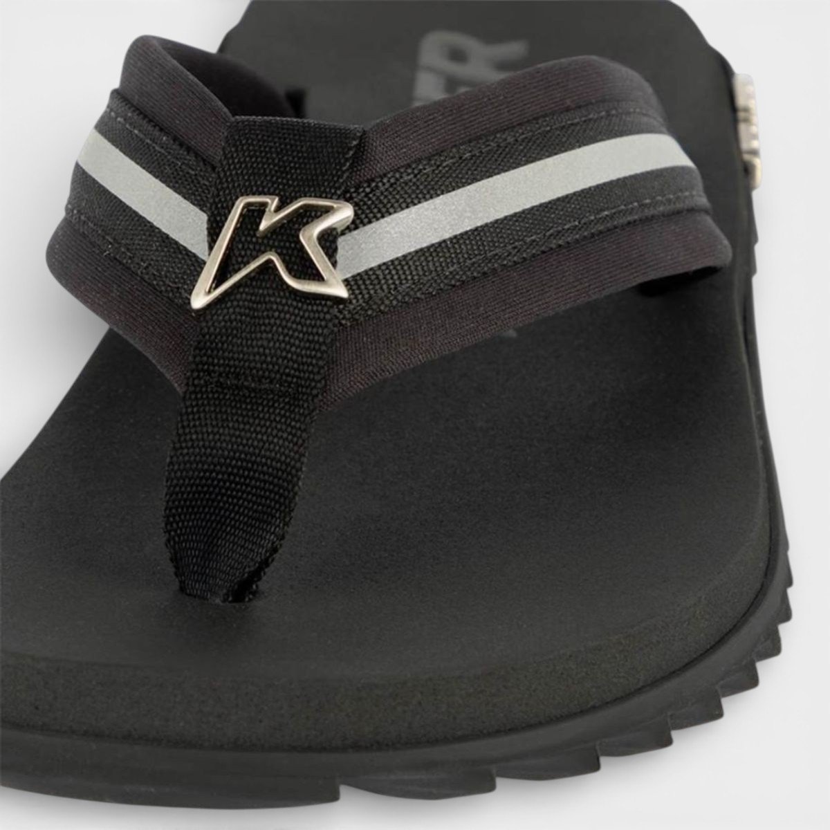 Sandália Kenner Kivah Reflex Masculina - Preto Preto 4