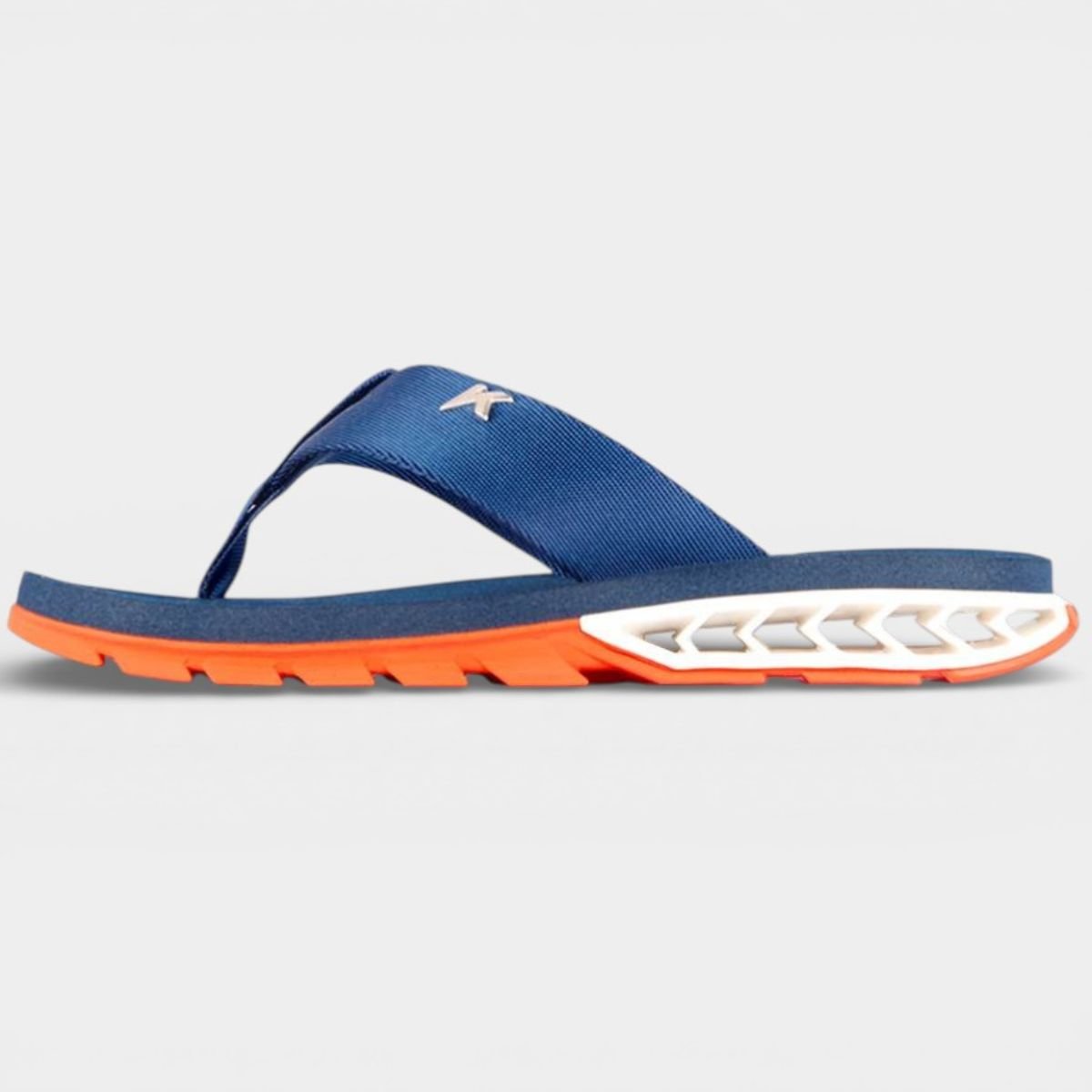 Chinelo Kenner Rakka U1 Masculino - Azul e Laranja Azul/Laranja 2