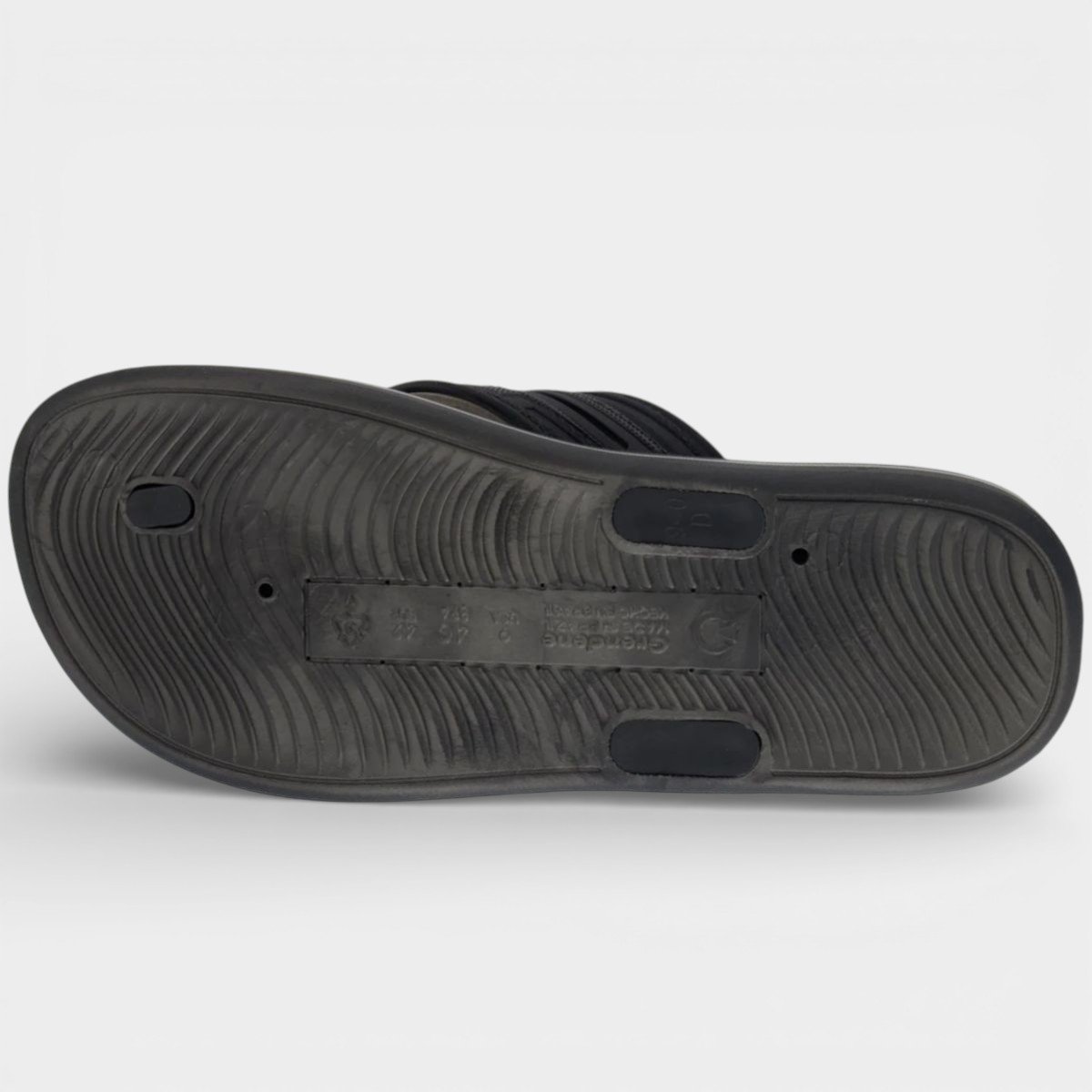 Chinelo Cartago Palermo II Masculino - Preto e Amarelo Preto/Amarelo 5