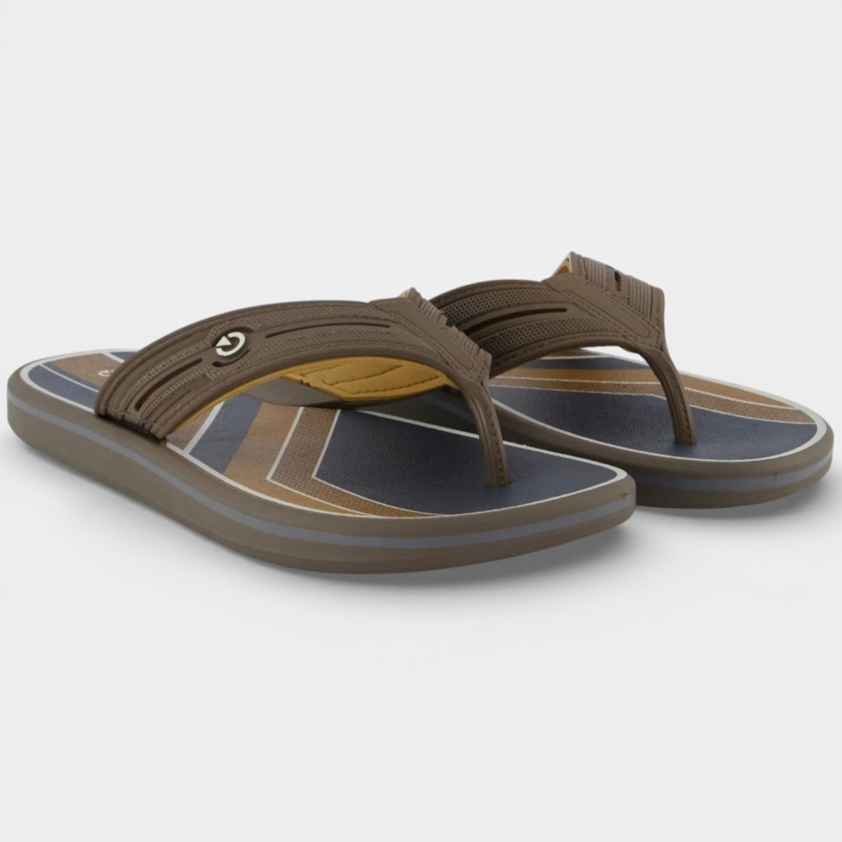 Chinelo Cartago Palermo II Masculino - Marrom Marrom 2