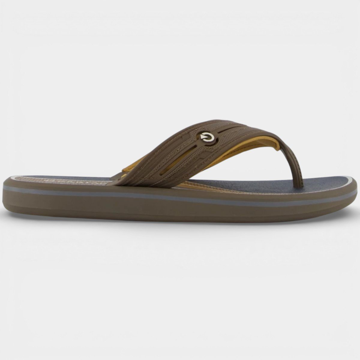 Chinelo Cartago Palermo II Masculino - Marrom Marrom 3