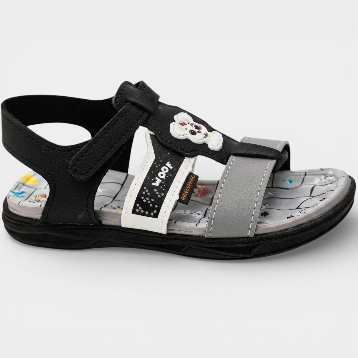 Papete Molekinho Dog Bebê - Preto e Branco Preto/Branco 2
