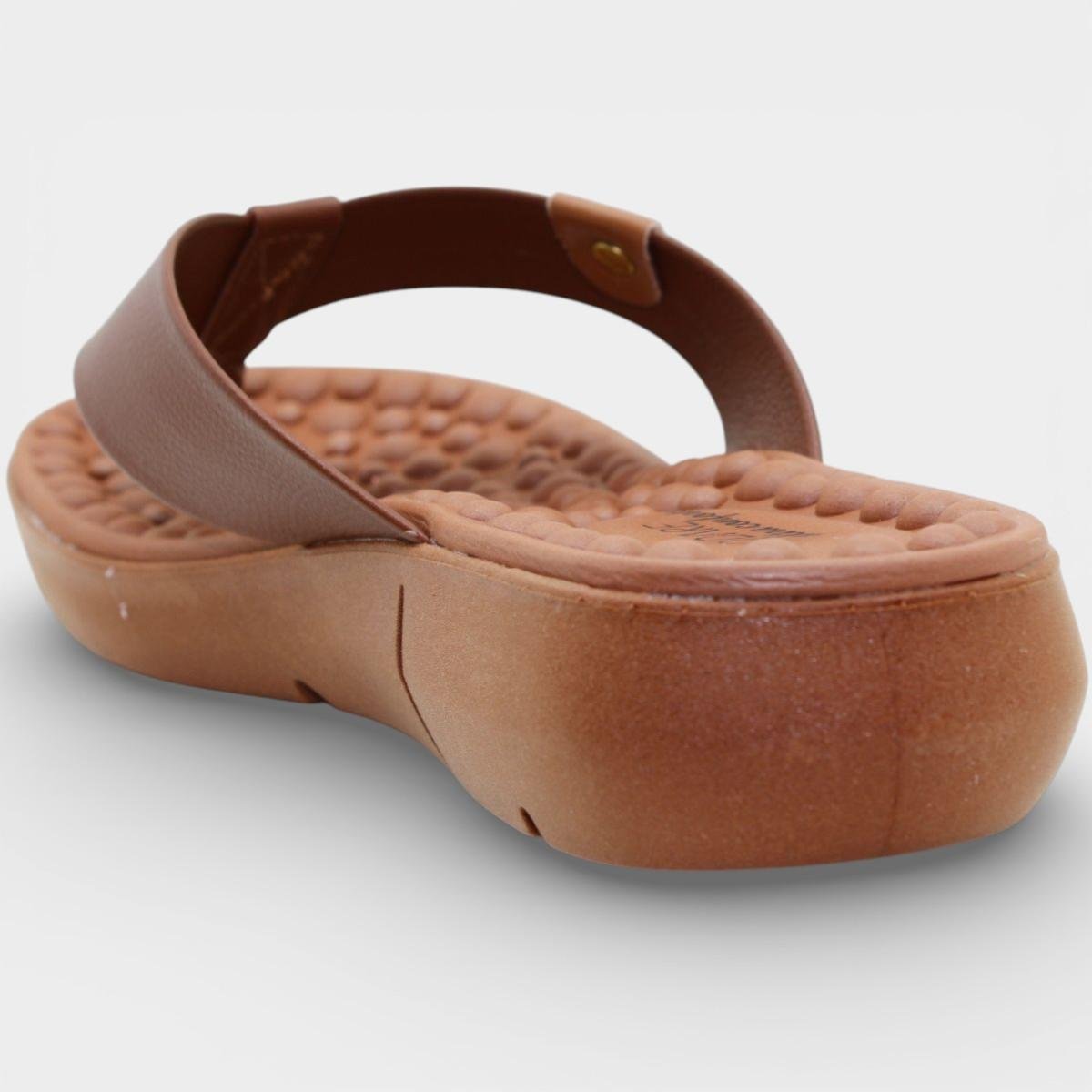 Chinelo Modare Floater Confort Flex Feminino - Marrom Marrom 4