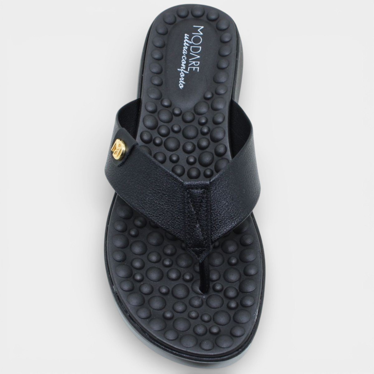 Chinelo Modare Floater Confort Flex Feminino - Preto Preto 3