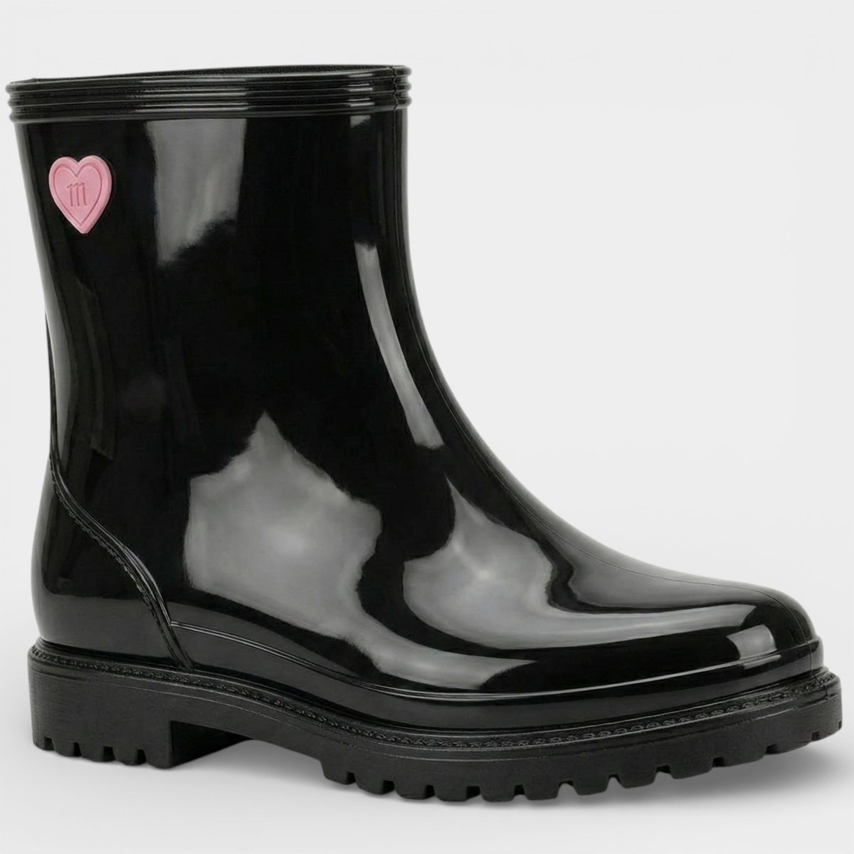 Bota Galocha Infantil Molekinha Menina - Preto