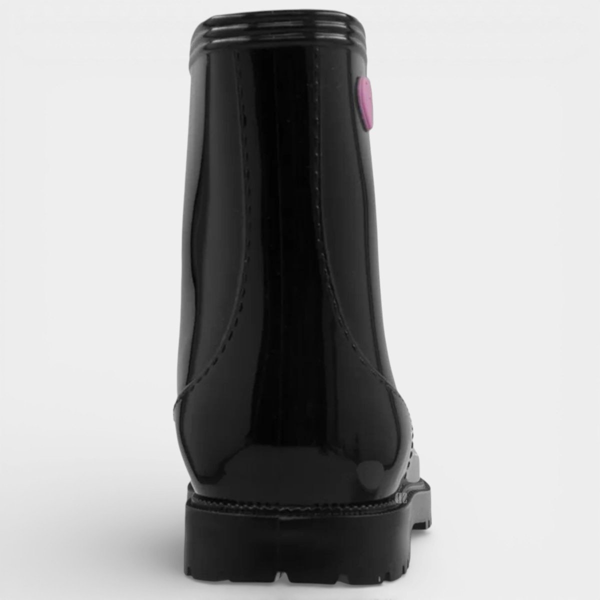 Bota Galocha Infantil Molekinha Menina - Preto Preto 4