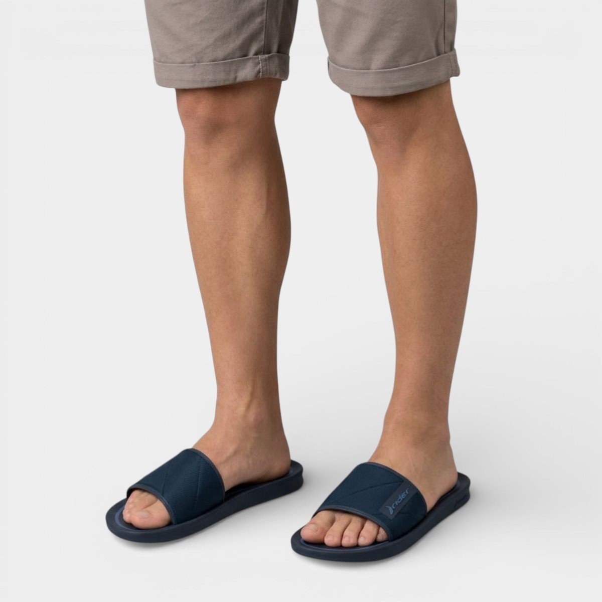 Chinelo Rider Slide Street Listra Masculino - Marinho e Azul Azul 4