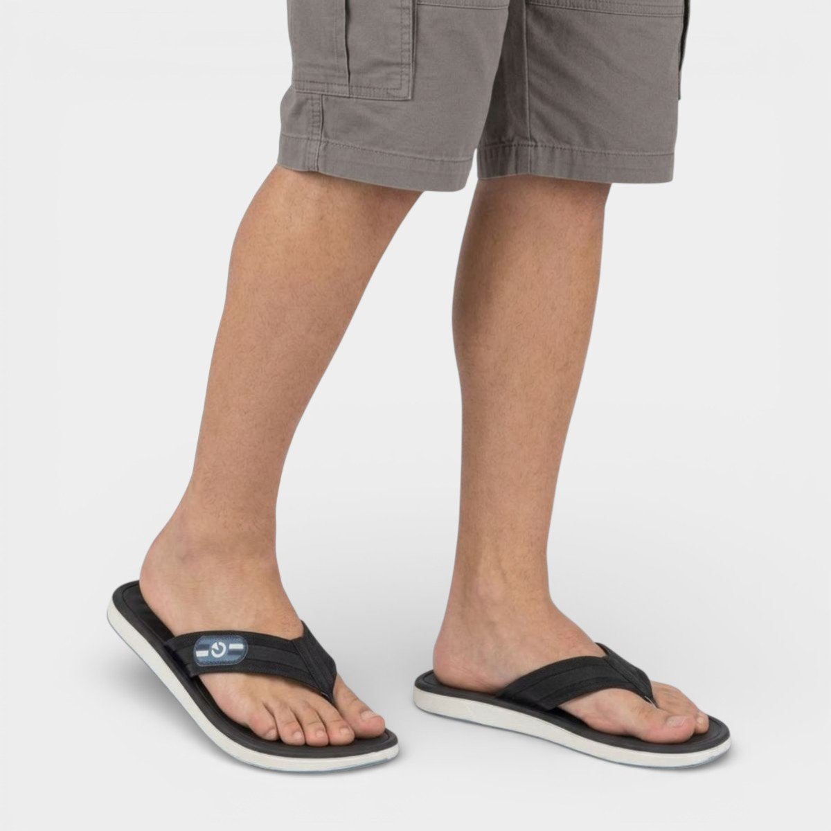 Chinelo Cartago Paris II Masculino - Preto Preto 5