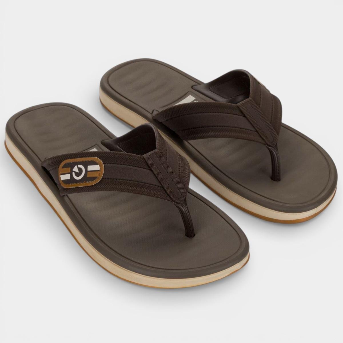 Chinelo Cartago Paris II Masculino - Marrom