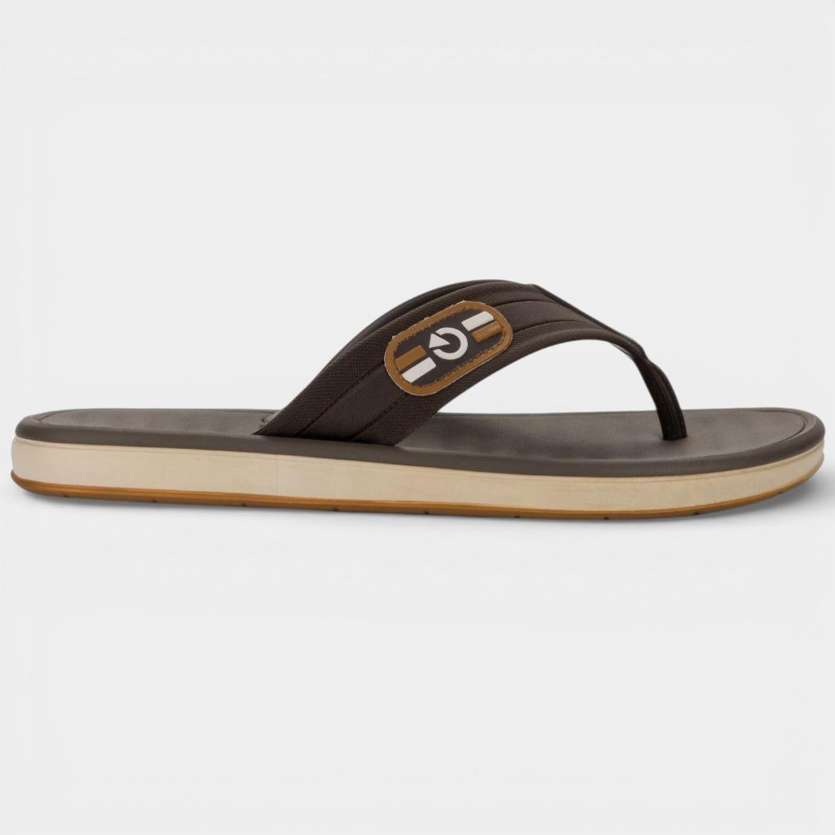 Chinelo Cartago Paris II Masculino - Marrom Marrom 3