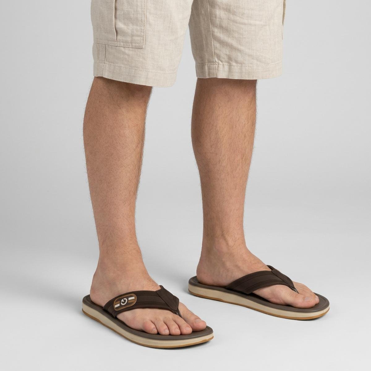 Chinelo Cartago Paris II Masculino - Marrom Marrom 5