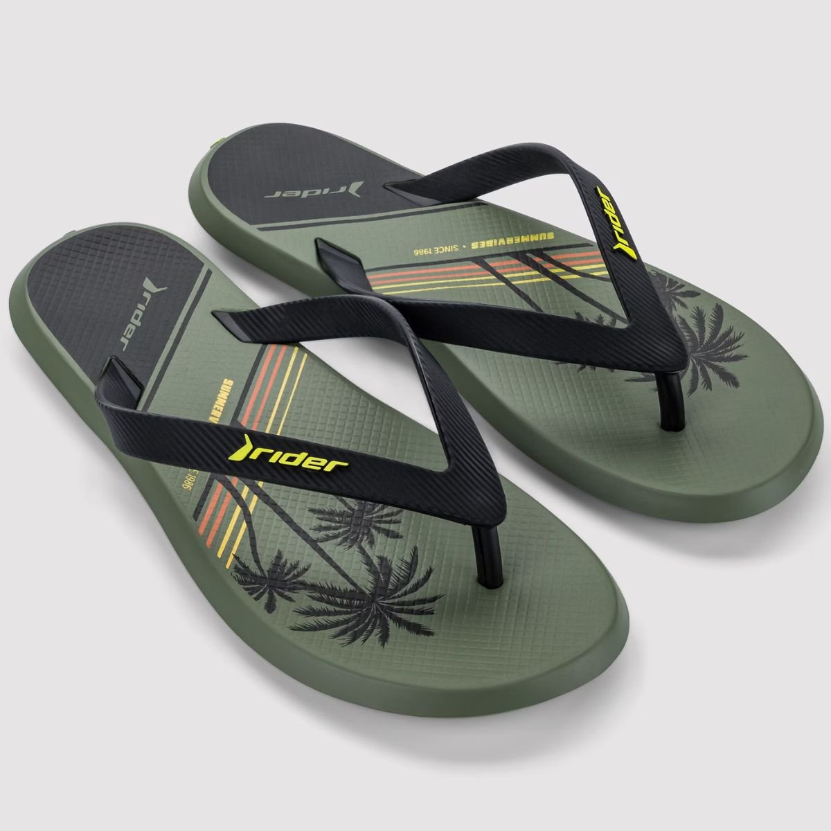 Chinelo Rider R1 Style Masculino - Verde Verde 2