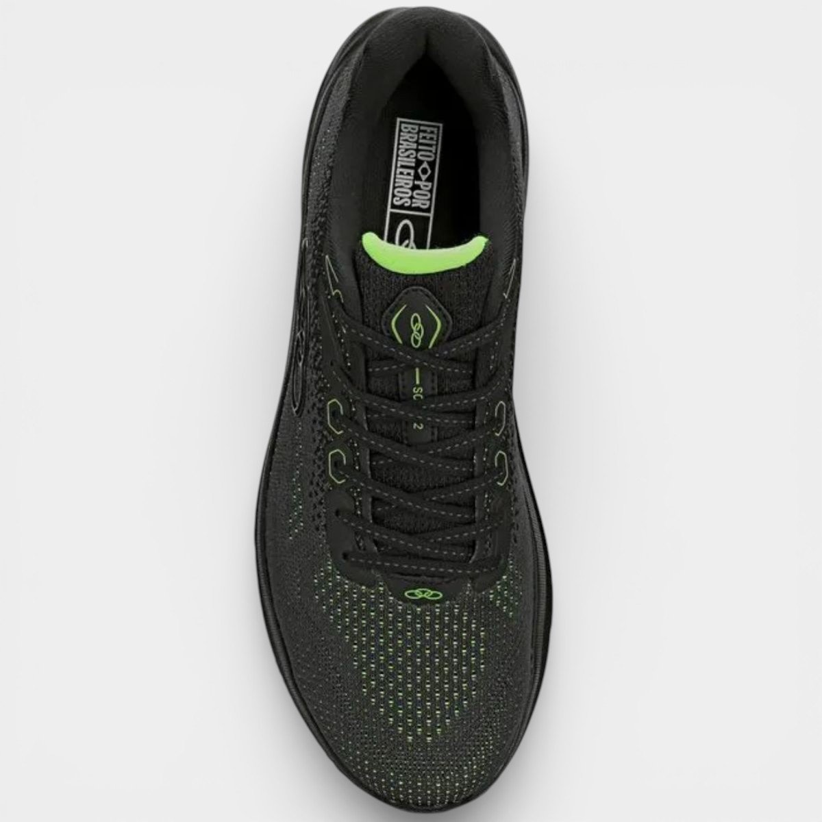Tênis Olympikus Soma 2 Masculino - Grafite e Verde Grafite/ Verde 2