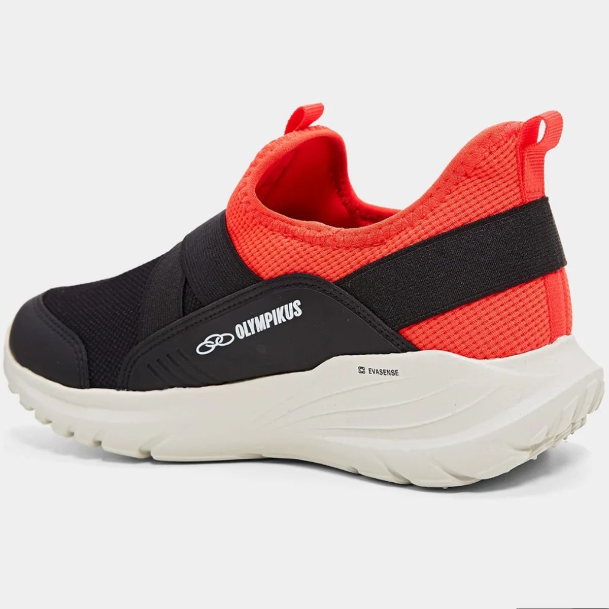 Tênis Infantil Olympikus Stream Menino - Preto e Vermelho Preto 4