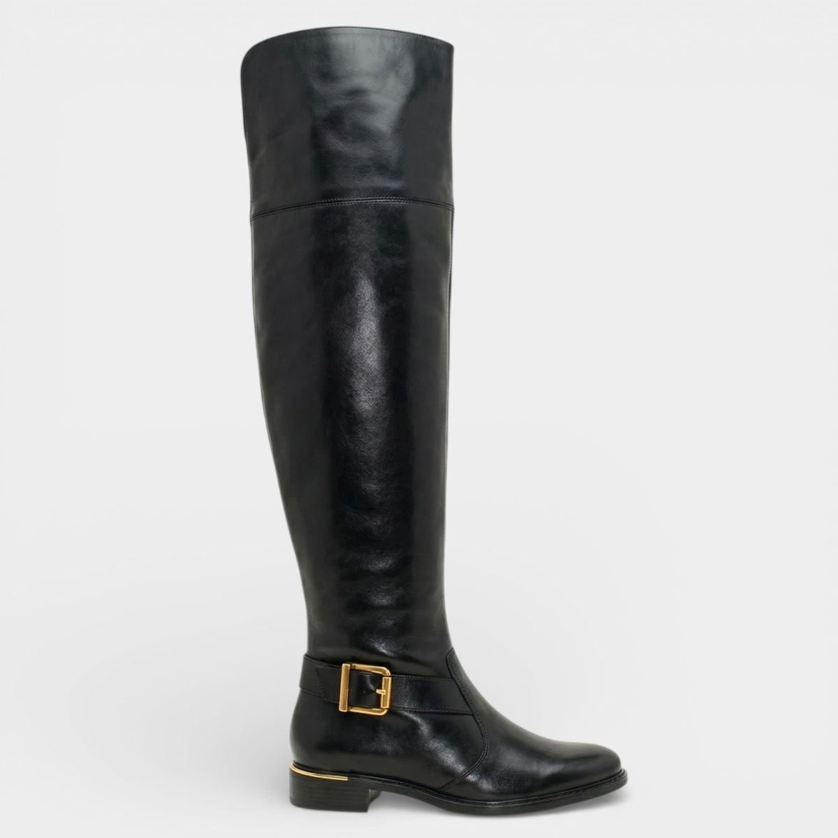 Bota Montaria Vizzano Fivela Cano Alto Feminina - Preto Preto 2