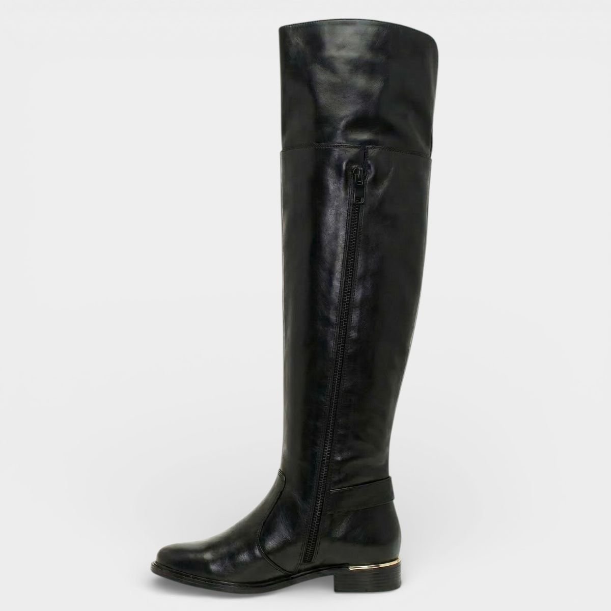 Bota Montaria Vizzano Fivela Cano Alto Feminina - Preto Preto 3
