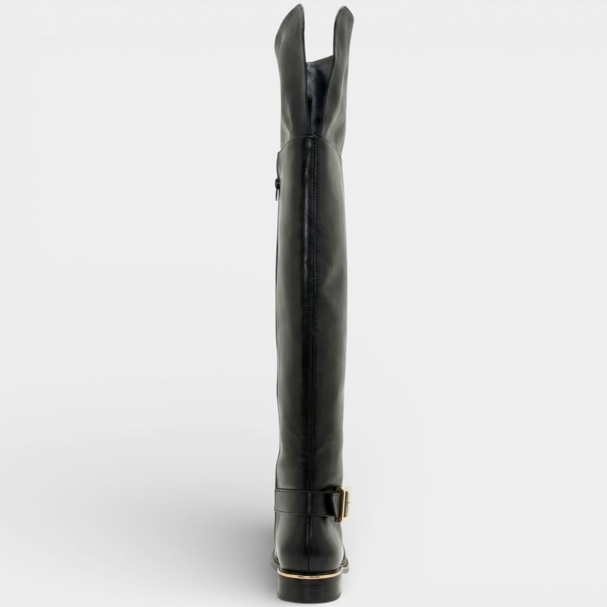Bota Montaria Vizzano Fivela Cano Alto Feminina - Preto Preto 4