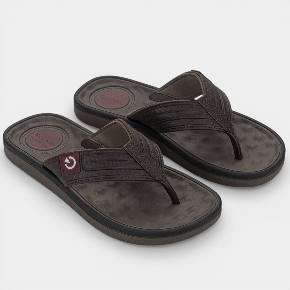 Chinelo Cartago Alabama Masculino - Marrom Escuro