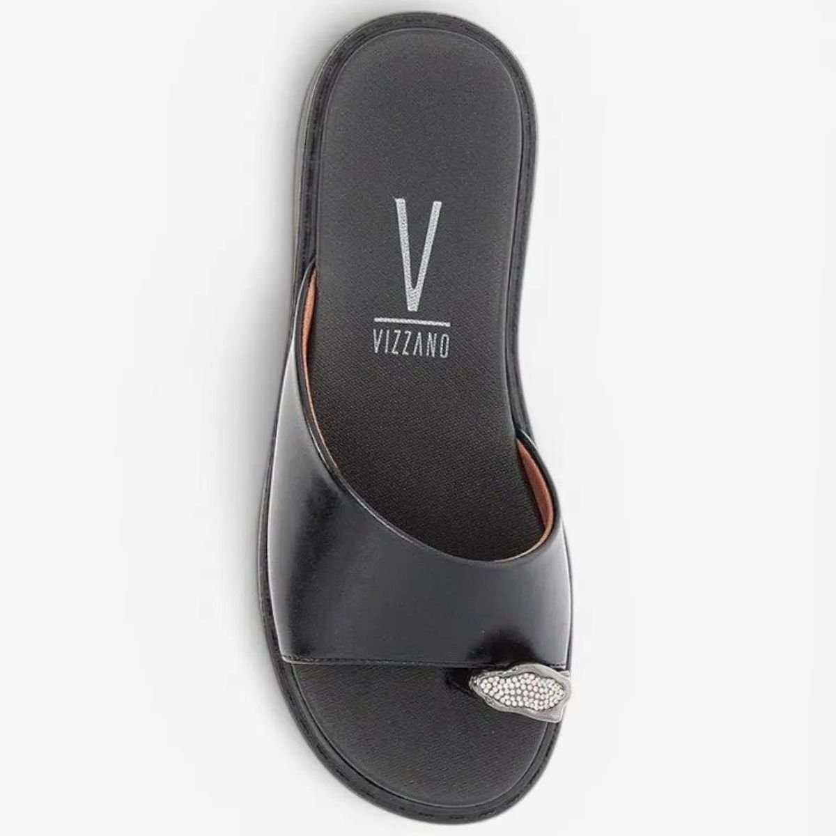 Tamanco Anabela Vizzano Detalhe Anel Feminino - Preto Preto 3