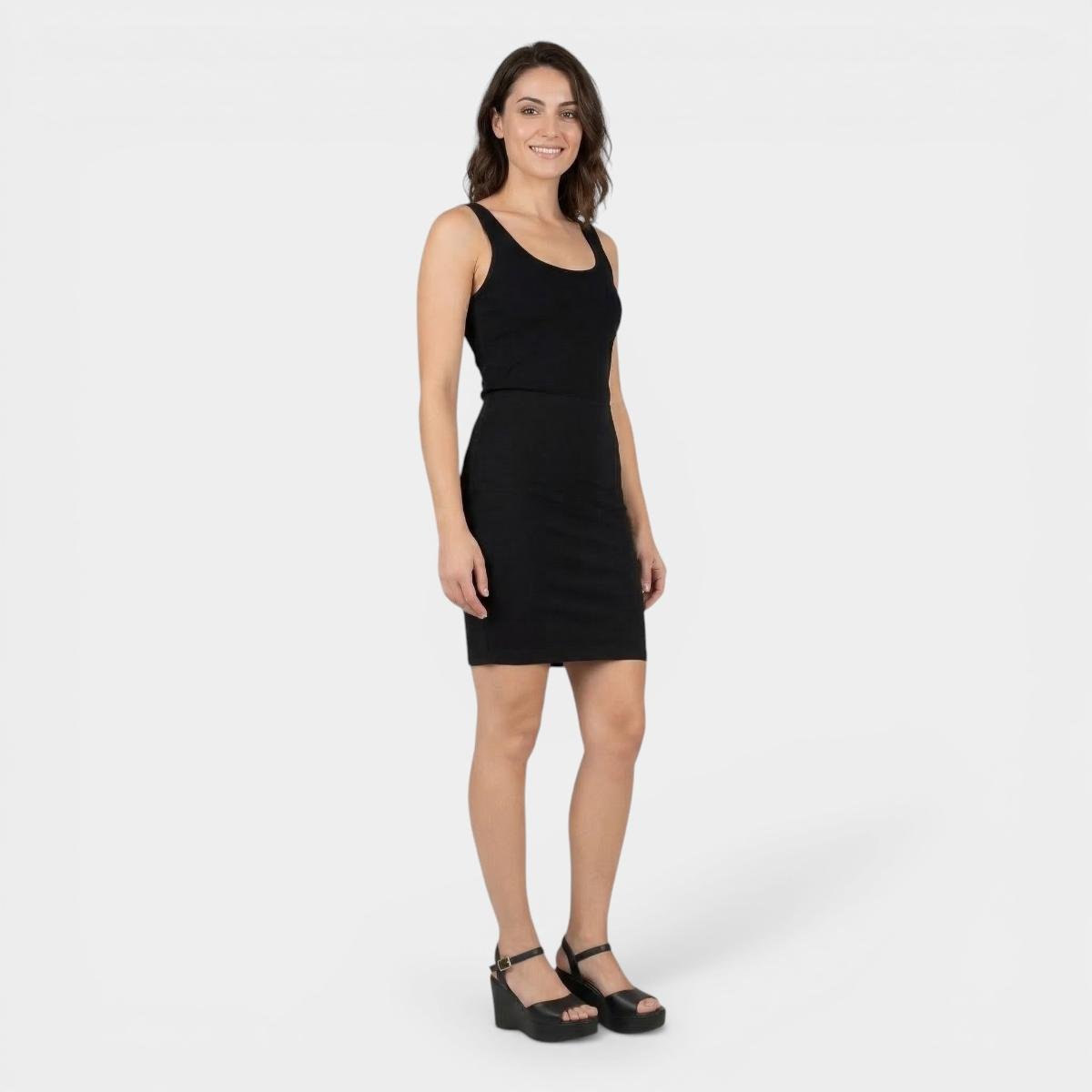 Sandália Anabela Vizzano Clássica Feminina - Preto Preto 6