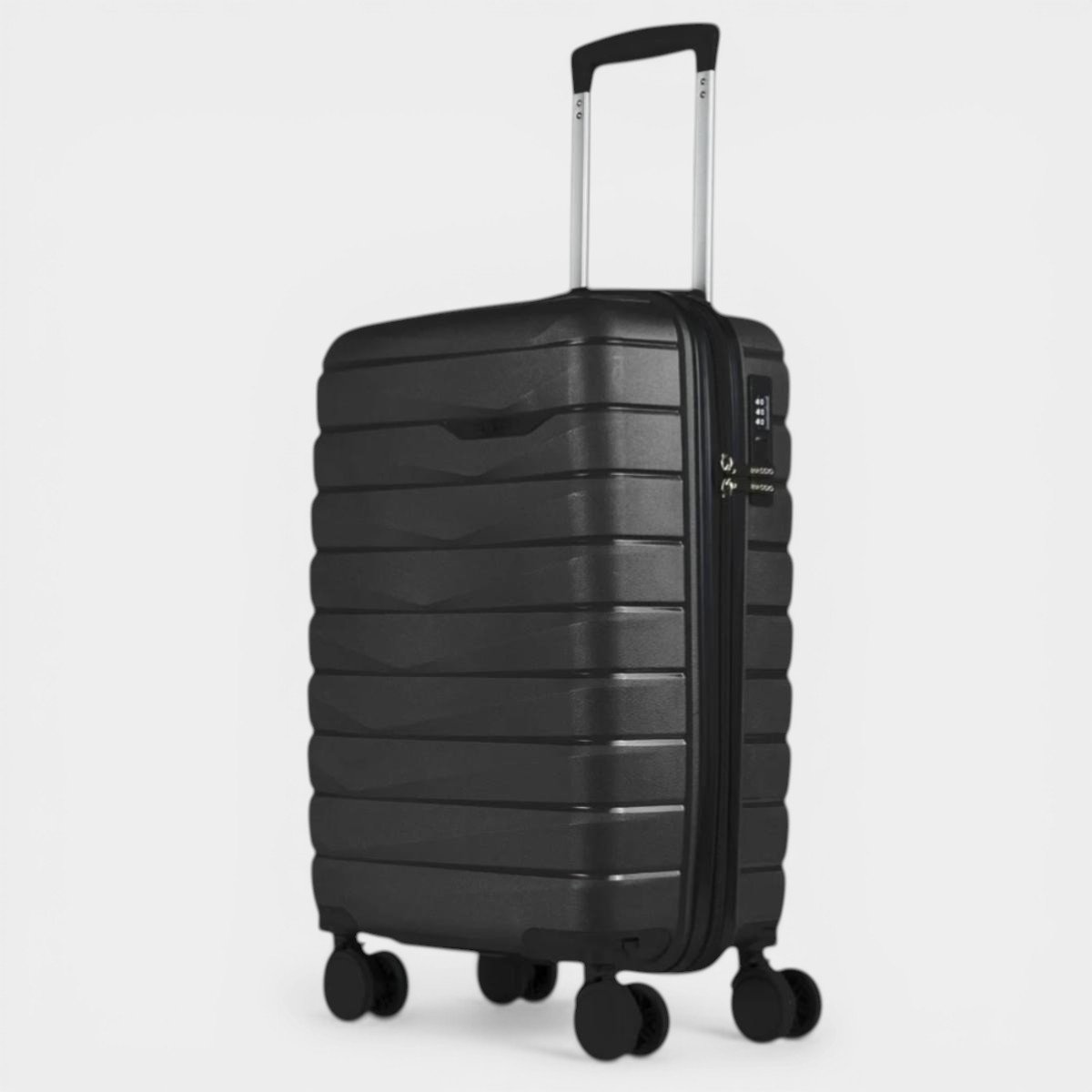 Mala de Viagem Bagaggio Route 20 Polegadas - Preto Preto 2