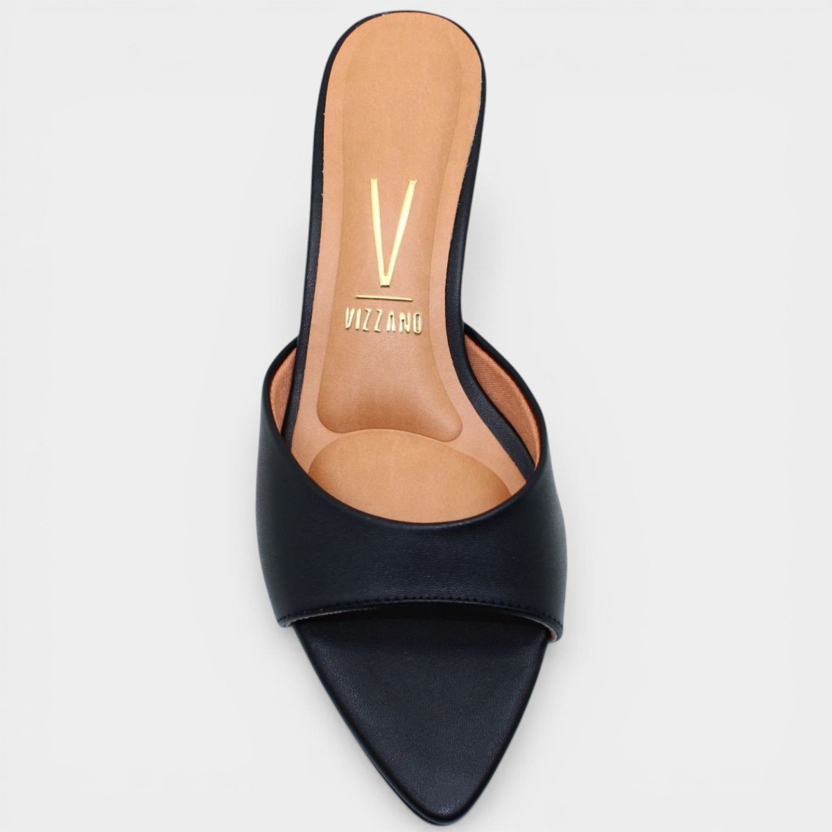 Tamanco Vizzano Salto Baixo Feminina - Preto Preto 3