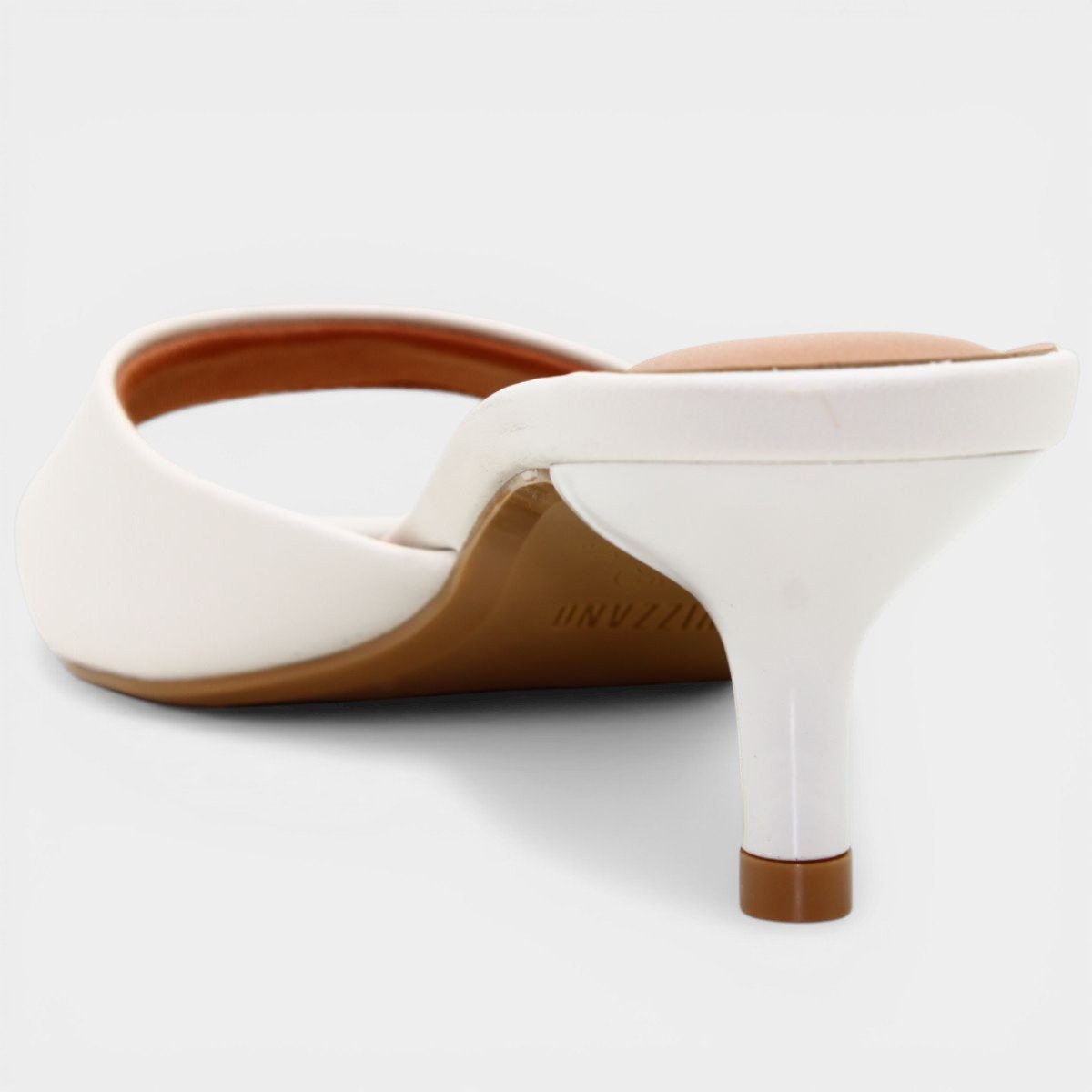 Tamanco Vizzano Salto Baixo Feminina - Off White Off White 4