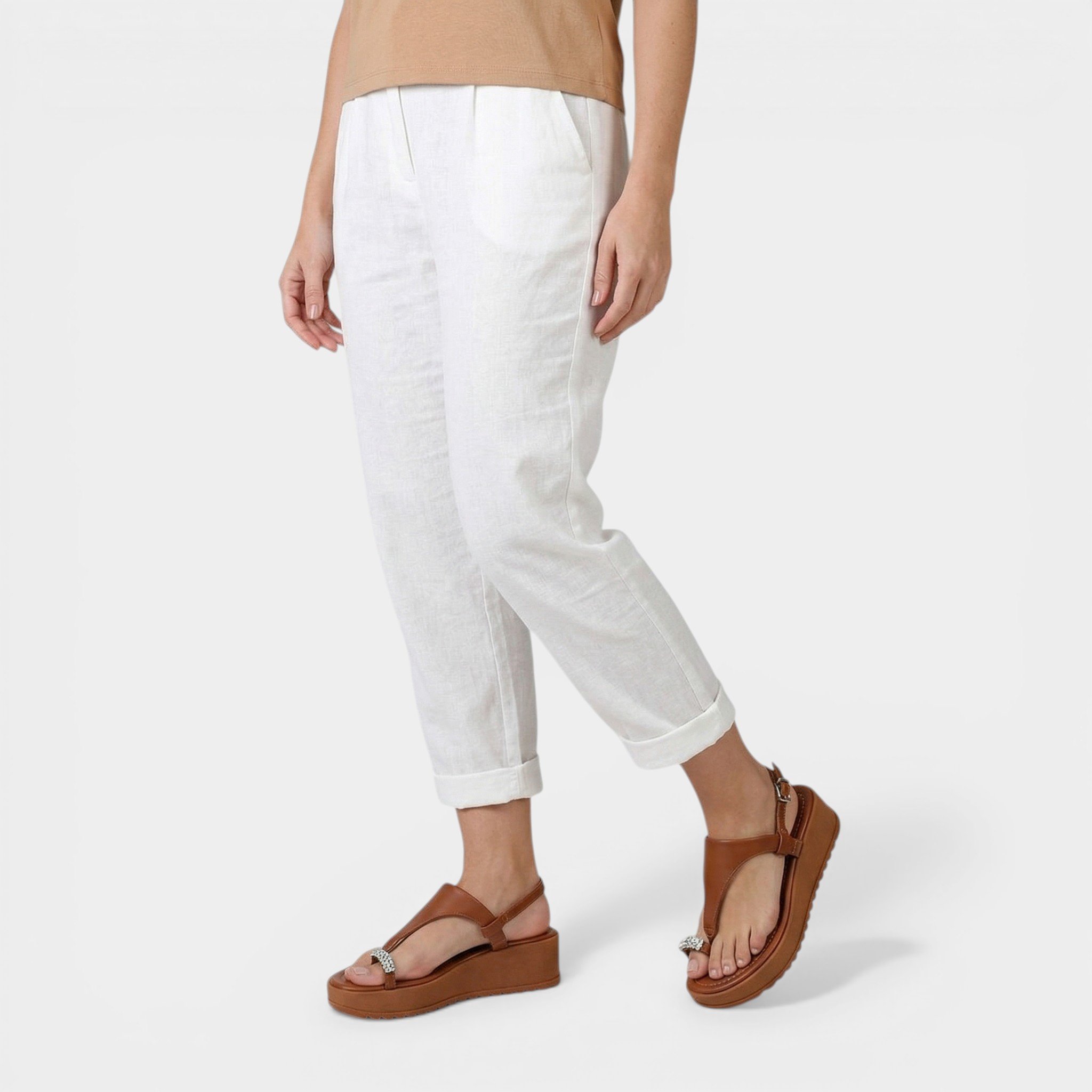 Sandália Vizzano Anabela Strass Feminina - Marrom Marrom 6
